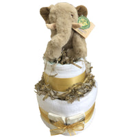 Jungle Collection:  Elephant Nappy Cake