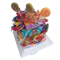 Sweet Candy cake tower.  Towers of candy treats, candy birthday cake, sweet candy cake, sweet cake, candy sweet cake