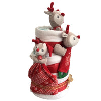 Reindeer Nappy Cakes