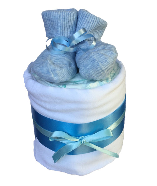 Baby Nappy Cake - Blue