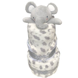 Cosy Elephant Nappy Cake
