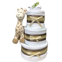 Giraffe Nappy Cake