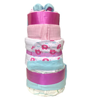 Hello Elephant Nappy Cake