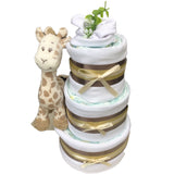 Giraffe Nappy Cake