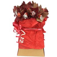 Lindt LIndor Milk Chocolate Bouquet, Chocolate Bouquets, LINDT chococate, lindt lindor milk chocolate
