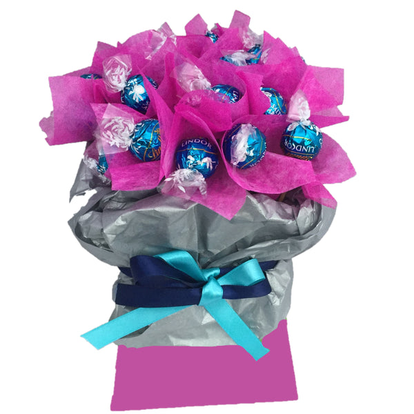 Lindt Salted Caramel Chocolate Bouquet, LIndor Salted Caramel Chocolate Bouquet, Valentines Day Lindt Bouquet, Fathers Day Lindt Bouquet, 