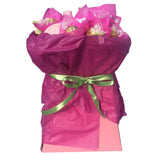 baby girls clothes bouquet, pink baby bouquet, baby blossoms, baby girl, new baby, nappycakesie, baby gifts ireland, nappy cakes