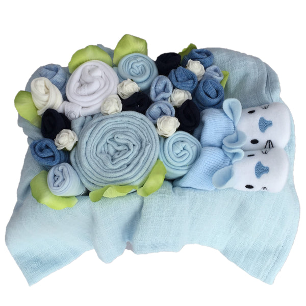 Box of Blooms - Midi Blue