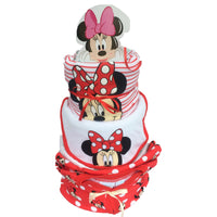 Minnie Mouse Nappy Cake, Minnie Mouse Diaper Cake, Nappy Cakes Ireland, Minnie Mouse Baby Gift, Minnie Mouse baby present