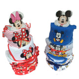 Mickey and Minnie Mouse Nappy Cakes
