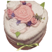 Blush Towel Cake