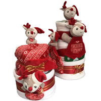 Reindeer Nappy Cakes