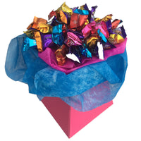 Cadburys Roses Chocolate Bouquet, Chocolate Bouquet Gifts, Chcolate Bouquets Ireland, Easter Chocolate Bouquet, Mothers Day Chocolate Bouquet, Fathers Day bouquet, New House Gift, Congratulations on your engagement