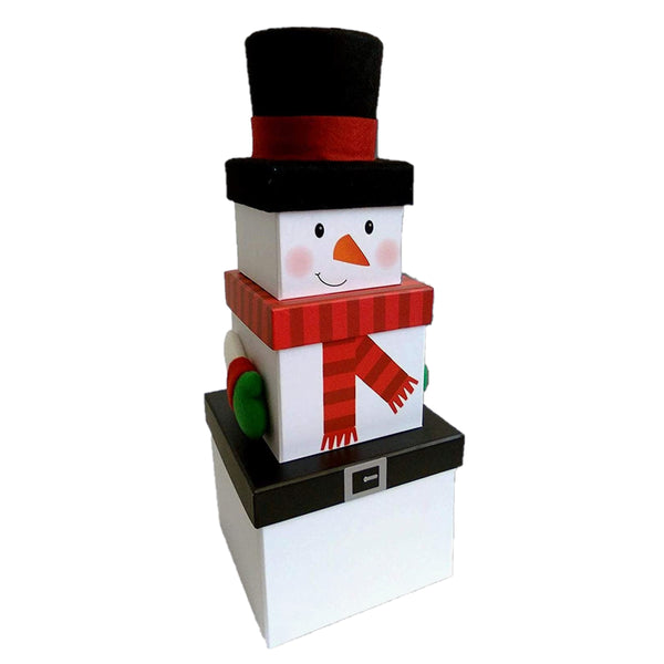 Snowman Treat Tower