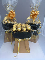 ferrero rocher chocolate bouquet, ferrero rocher chocolate hamper, chocolate hampers, chocolate bouquets, chocolate gifts ireland, birthday chocolate gifts, valentines chocolate hampers