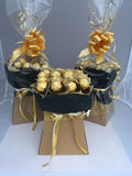 ferrero rocher chocolate bouquet, ferrero rocher chocolate hamper, chocolate hampers, chocolate bouquets, chocolate gifts ireland, birthday chocolate gifts, valentines chocolate hampers